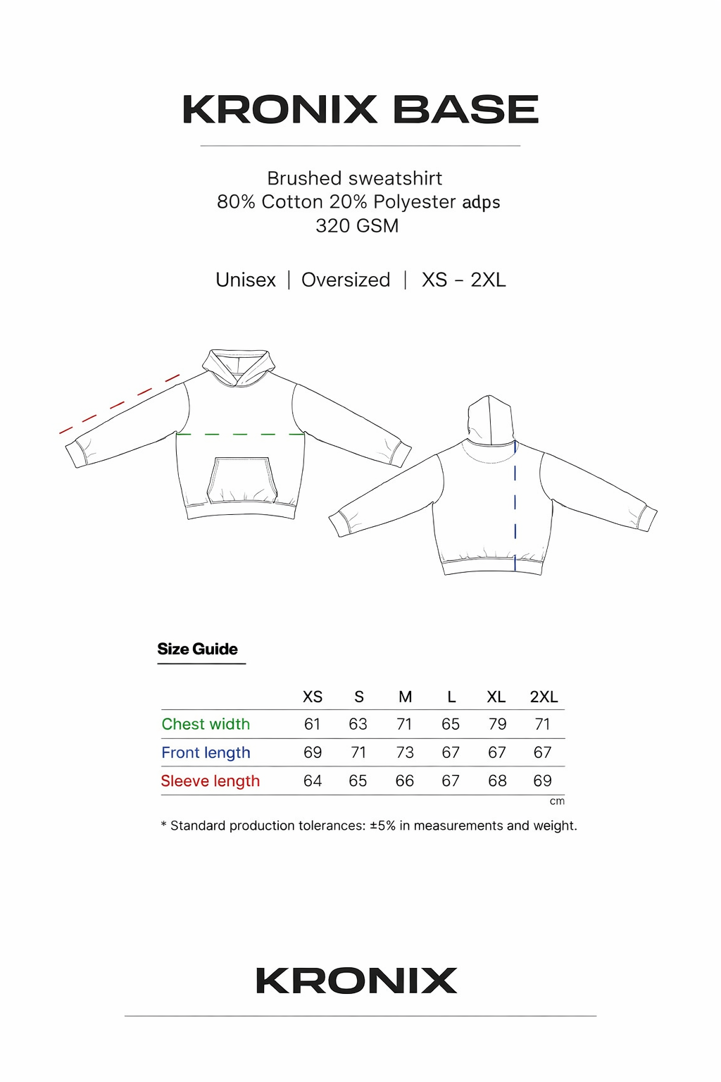 "Descubre la Kronix Base:Sudadera diseñada para uso intensivo diario, confeccionada en algodón de alto gramaje que aporta estructura, suavidad y durabilidad, ideal para personalización profesional.